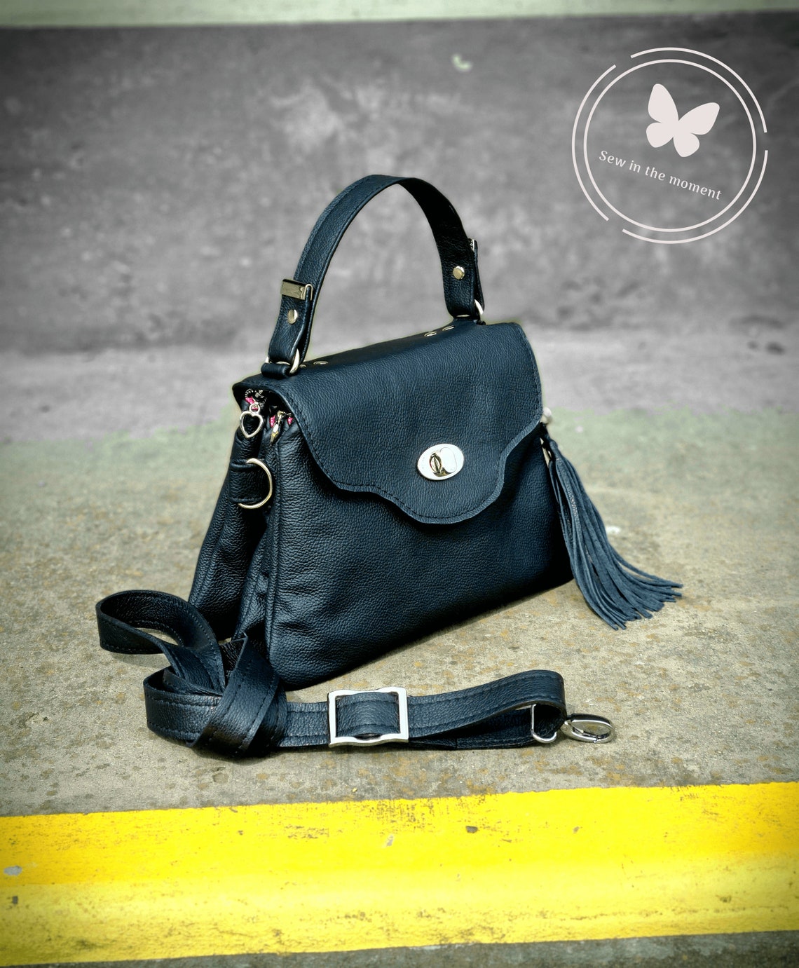 Triple Zipper Pouch Pdf Pattern 3 Compartment Bag Take 3 Etsy