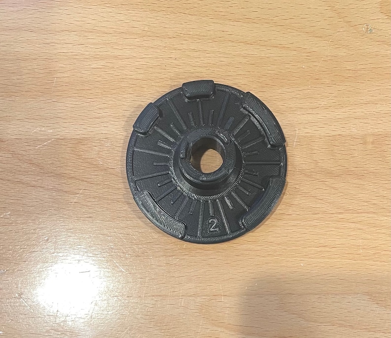 Bowflex/Nautilus Selecttech 552 Series 2 Disc 2,3,4,5 Replacement disc, 3D Printed for Dumbbell/weights disc 2