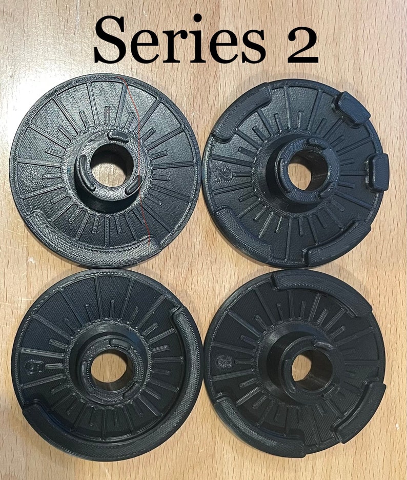 Bowflex/Nautilus Selecttech 552 Series 2 Disc 2,3,4,5 Replacement disc, 3D Printed for Dumbbell/weights image 1