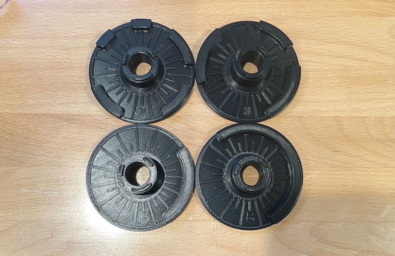 Bowflex/Nautilus Selecttech 552 Series 2 Disc 2,3,4,5 Replacement disc, 3D Printed for Dumbbell/weights image 2
