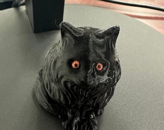 The staring cat - Office desk pal A cat lovers “paperweight”!