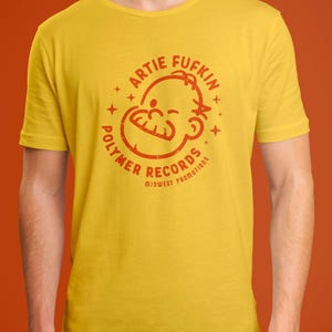 Artie Fufkin T-Shirt: This Is Spinal Tap, Polymer Records