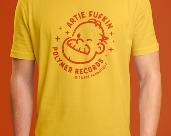 Artie Fufkin T-Shirt: This Is Spinal Tap, Polymer Records