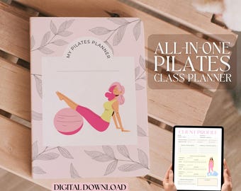 Pilates Kursplaner: Pilates Instruktor Docs, Klient Tracker (Digitales PDF)