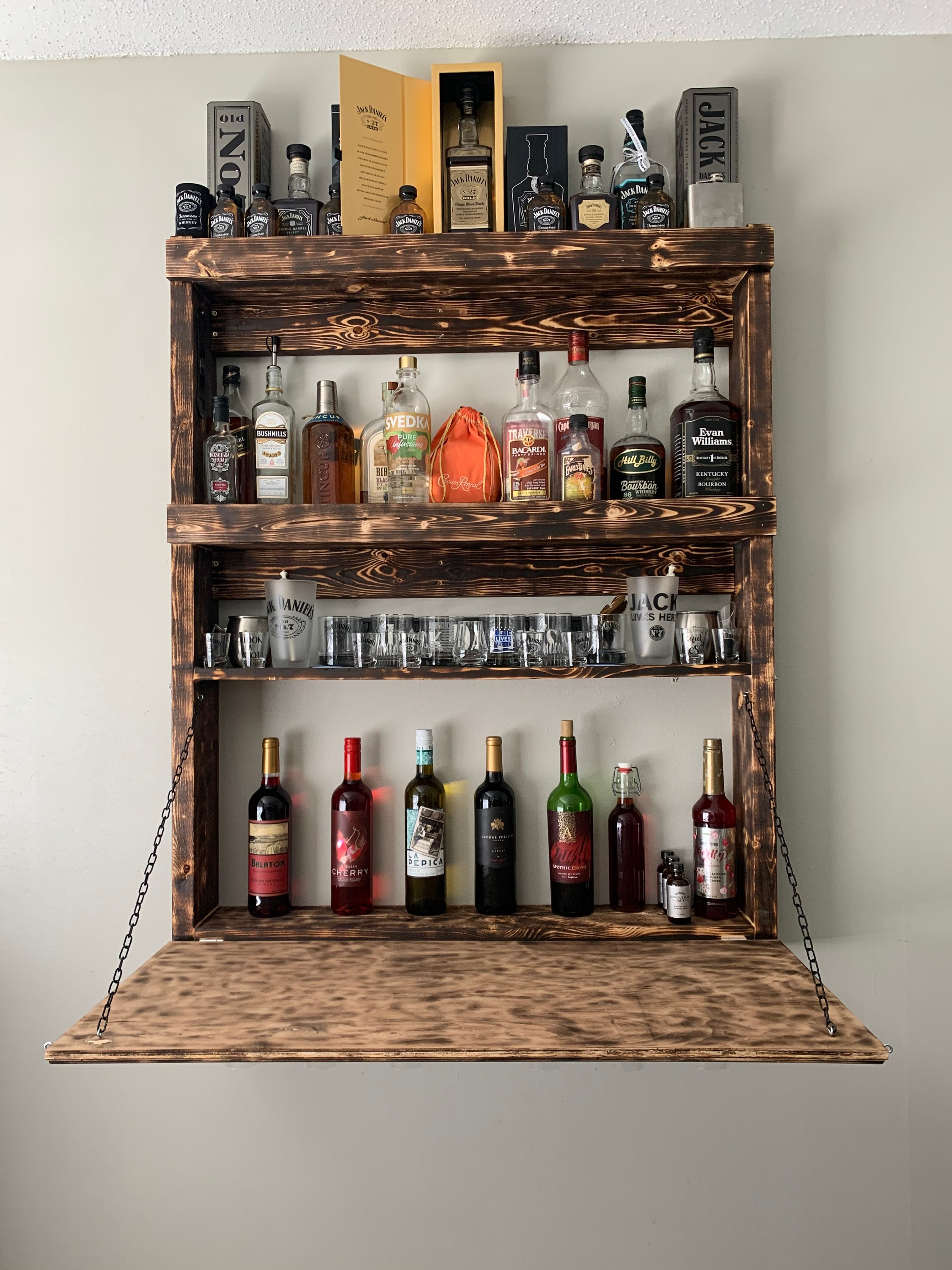 Gabinete de licores gran gabinete de licores decoración de | Etsy