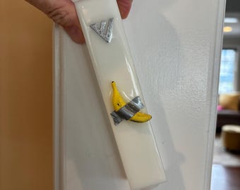 Banana and Duck/Duct Tape Mezuza Case