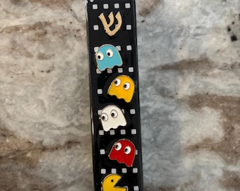 PAC MAN Mezuza Case