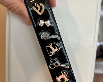 Seamstress/sewing/couture Mezuza Case