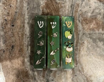 Gardening/Gardener/Flowers Mezuza Case