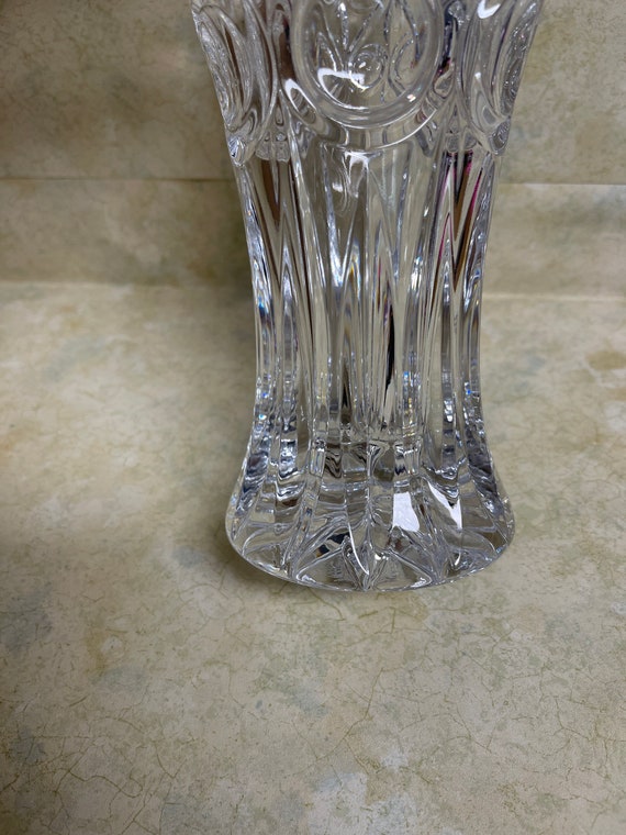 Nachtmann Bleikristall Uber 24% W.germany Crystal Set 8.5” Vase, 8” Pedestal Bowl, 8” Bowl