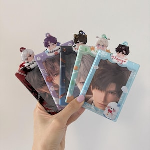 Love and Deepspace Photocard Holder | PVC Card Holder | LNDS | Sylus | Rafayel | Xavier | Zayne | Japanese Lucky Charm