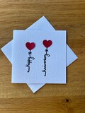 Handmade Anniversary Card with free postage