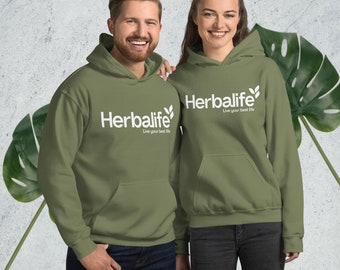 Herbalife Hoodie Sweatshirt Herbalife Distributor Apparel Herbalife Gift Clothing Herbalife Tea Drink Herbalife Shake