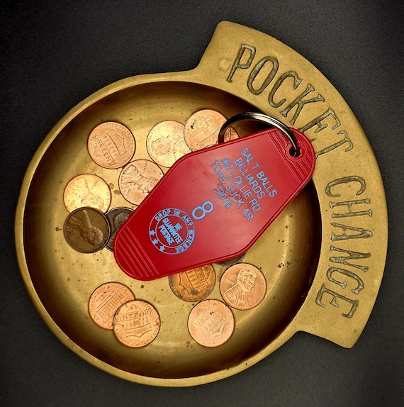 Salt Balls Billiards Keychain