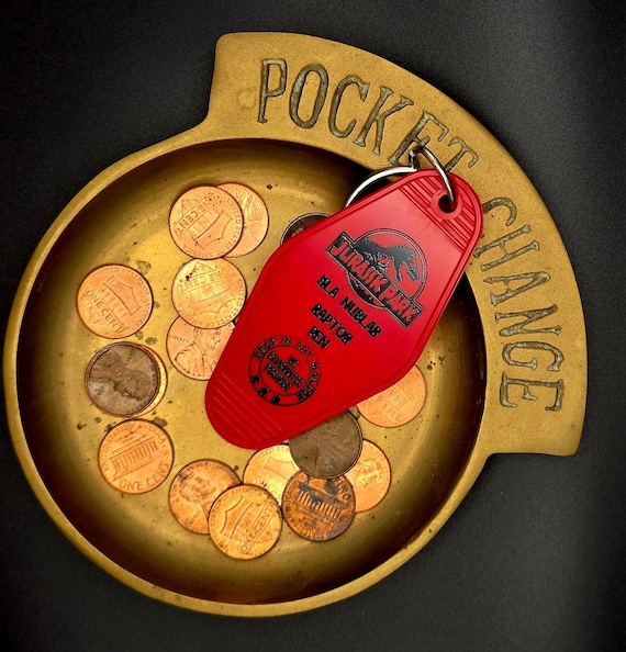 Jurassic Park Hotel Style Keychain