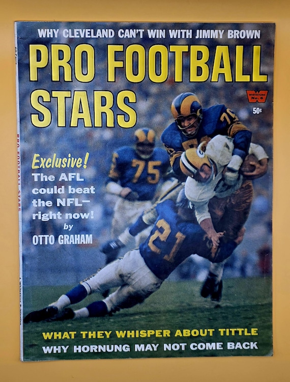 Jim Taylor 1964 Pro Football Stars Magazine Packers