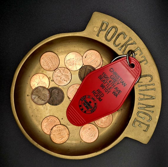 Christian Grey Keychain