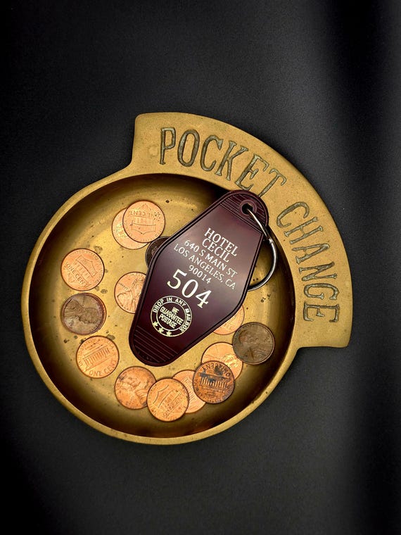 Hotel Cecil Hotel Keychain