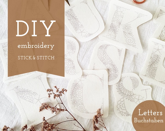 Stick and Stitch Embroidery Stick and Stitch Patterns Water 