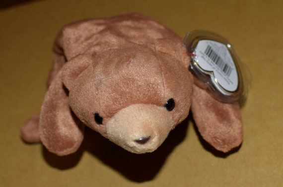 Cubbie the Bear Mint Ty Beanie Baby Multiple Tag Errors Mwmt Tag
