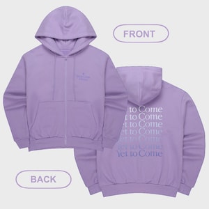 Yet To Come in Busan purple Hoodie - kpop inspired merch