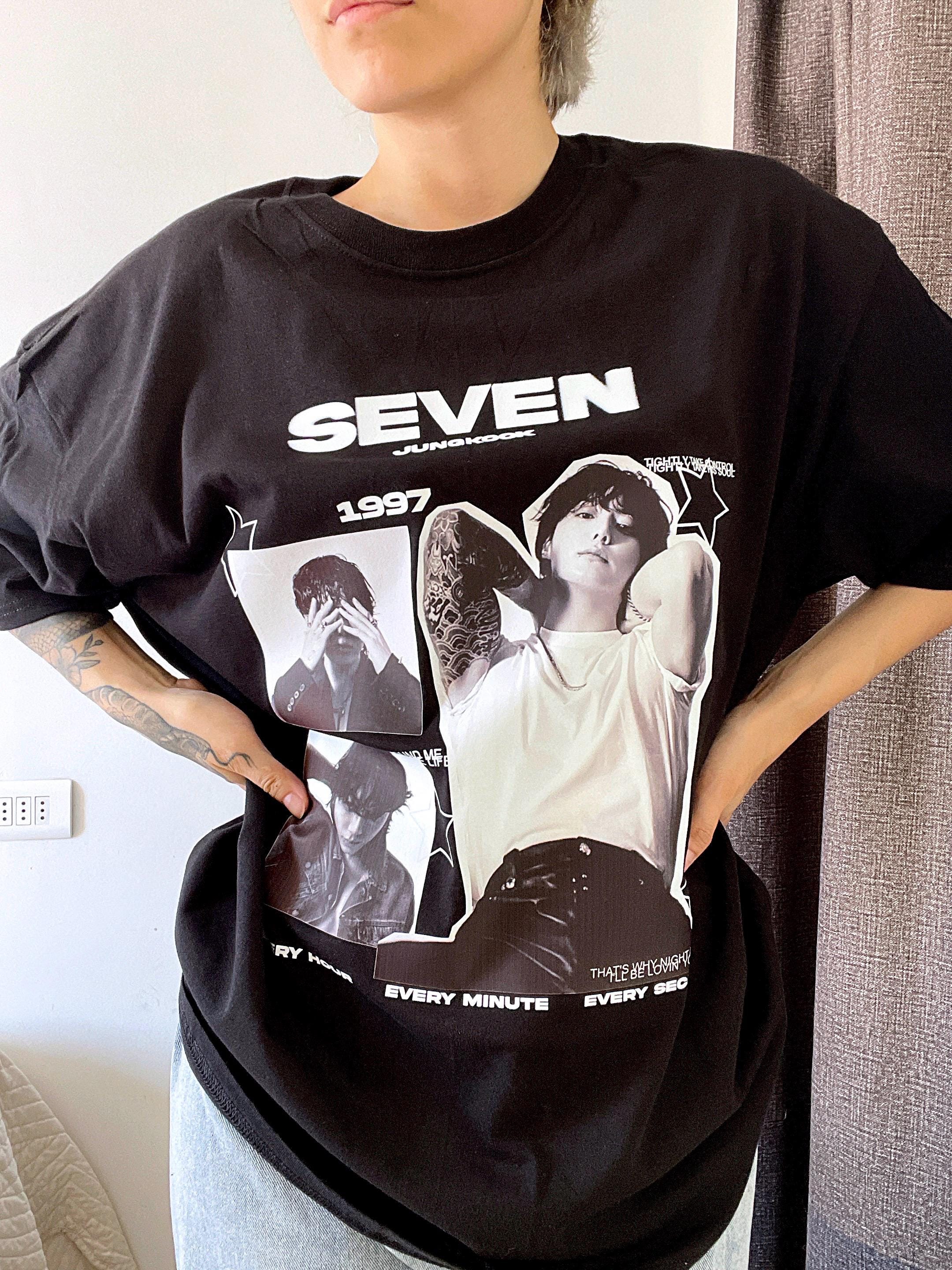 Seven JK Inspired T-shirt Kpop Merch - Etsy