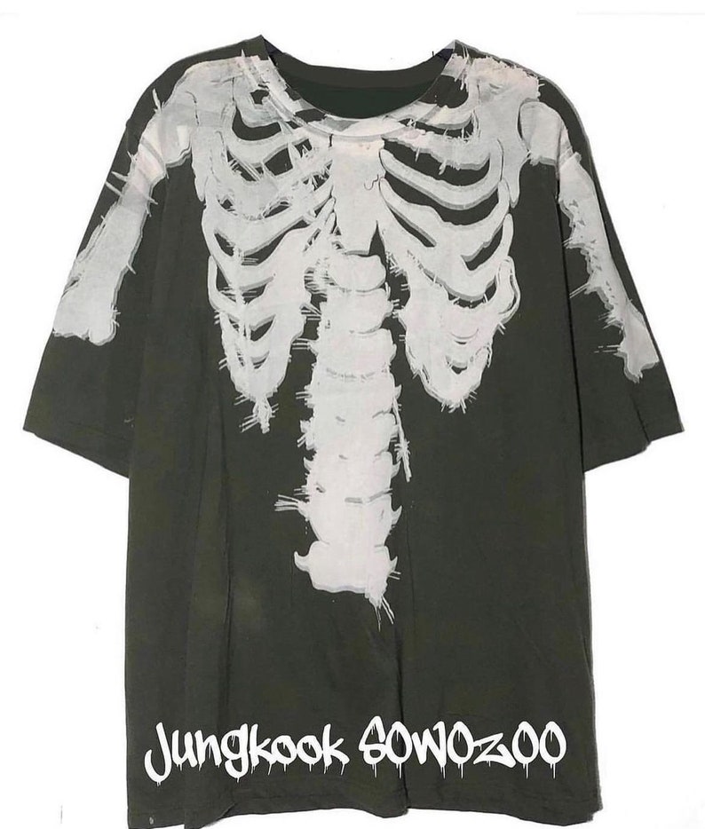 SOWOOZOO Jeon Jungkook Graphic Tee shirt BTS inspired KPOP Merch image 1