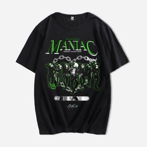 Stray Kids 2nd ワールドツアー「MANIAC」北米版 ユニセックス T