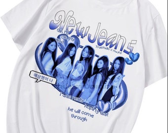 タグ付き］newjeans ニュジ tシャツ 公式 tokki blue 青｜Yahoo