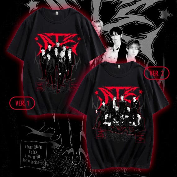 straykids T シャツ チャコール スキズ ATE ワルツ シンガポール