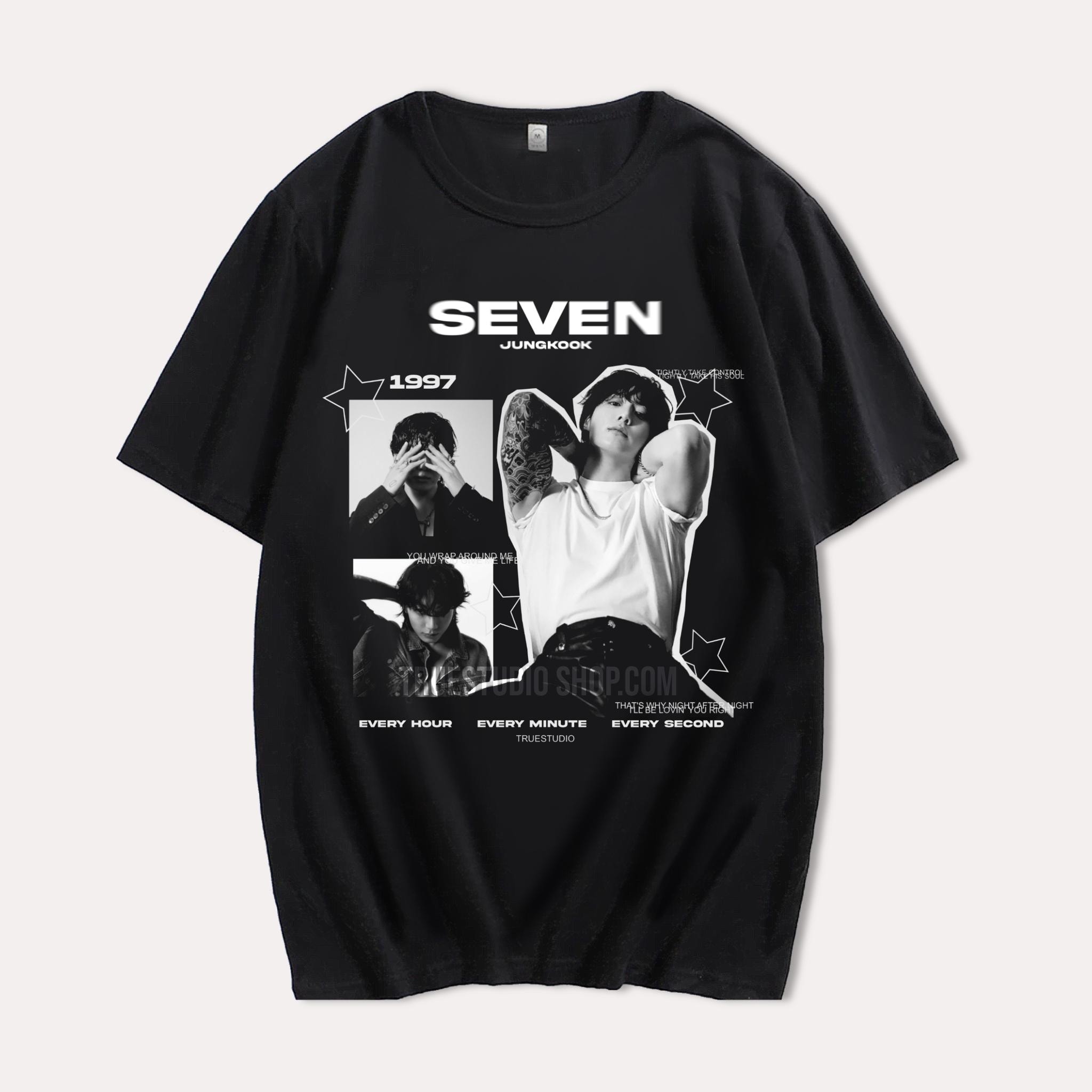 Seven JK Inspired T-shirt Kpop Merch - Etsy