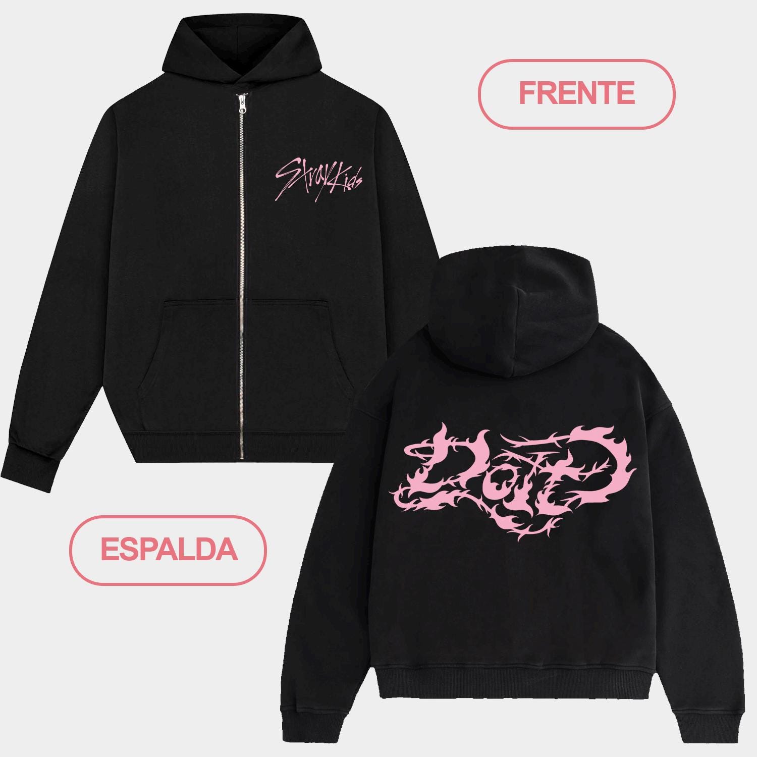 Stray Kids Zip up Hoodies - Etsy