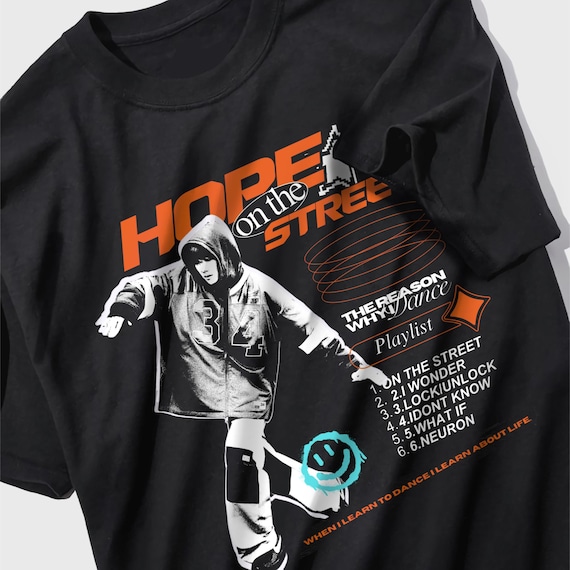Hope on the Stage J-hope Designed Tee Shirt - Etsy Canada