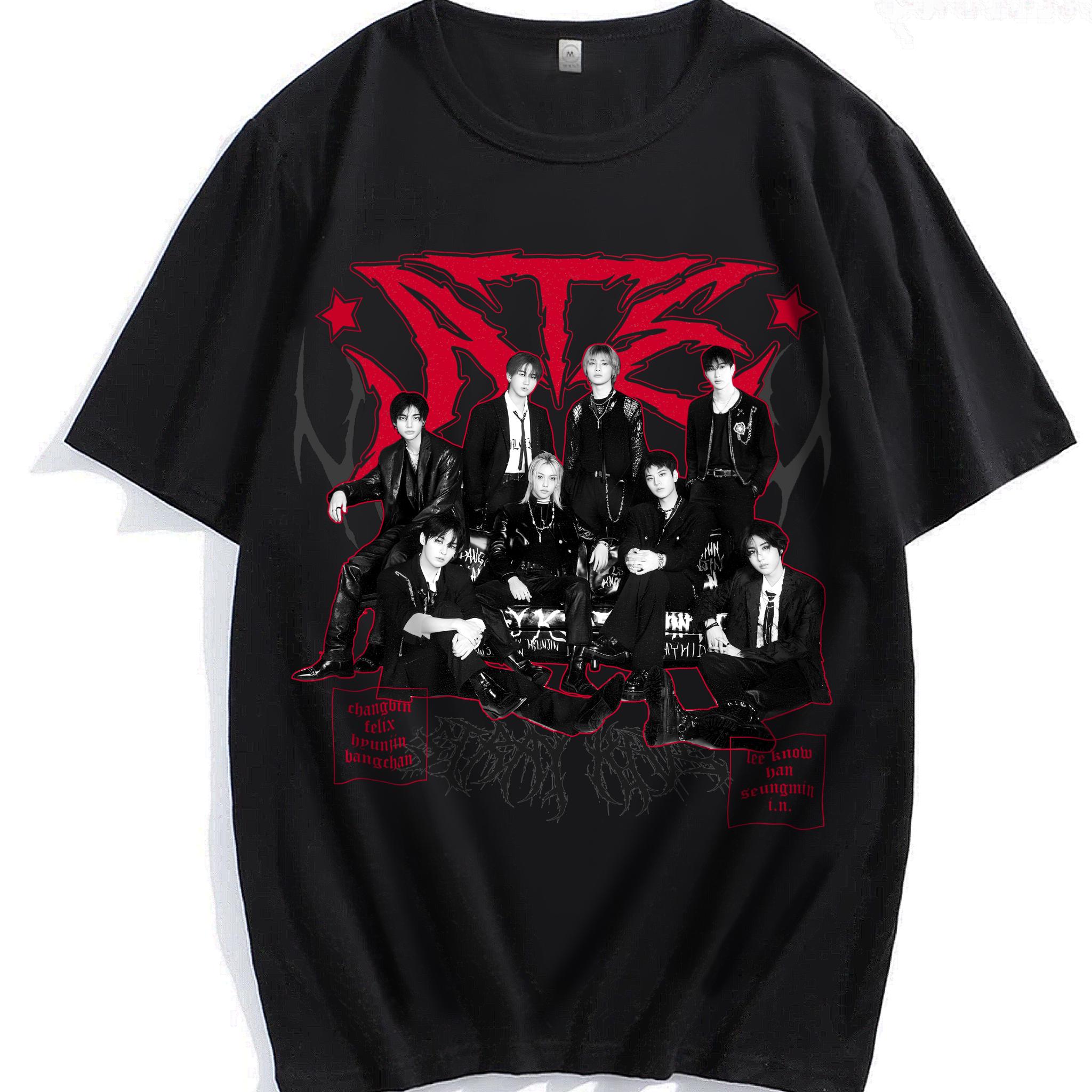 Amazon.co.jp: Straykids スキズ シンガポール チャコールT