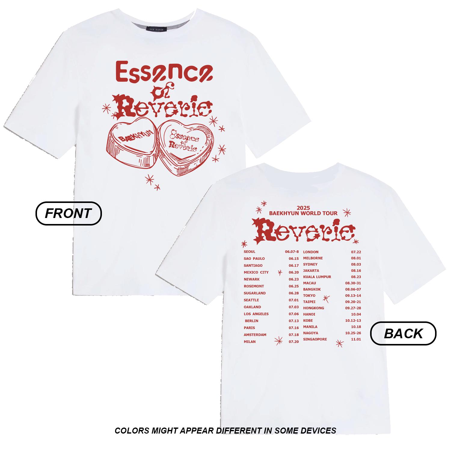 Essence of Reverie Baekhyun Concert Merch Unisex Tee Shirt - Etsy