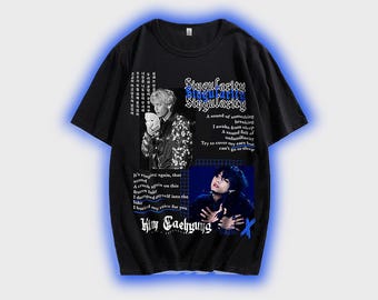 Singularity T-shirt geïnspireerd op Kim Tae