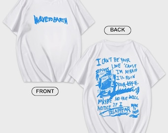 Op Wave To Earth geïnspireerd T-shirt kpop merchandise voor concert