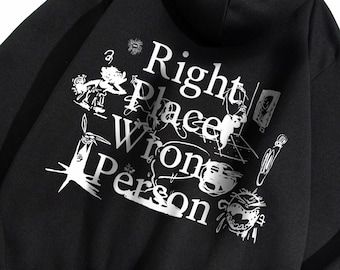 防弾少年団(BTS) - BTS RM Right Place wrong Person Hoodie BTS RM - RIGHT PLACE, WRONG PERSON OFFICIAL MERCH HOODI