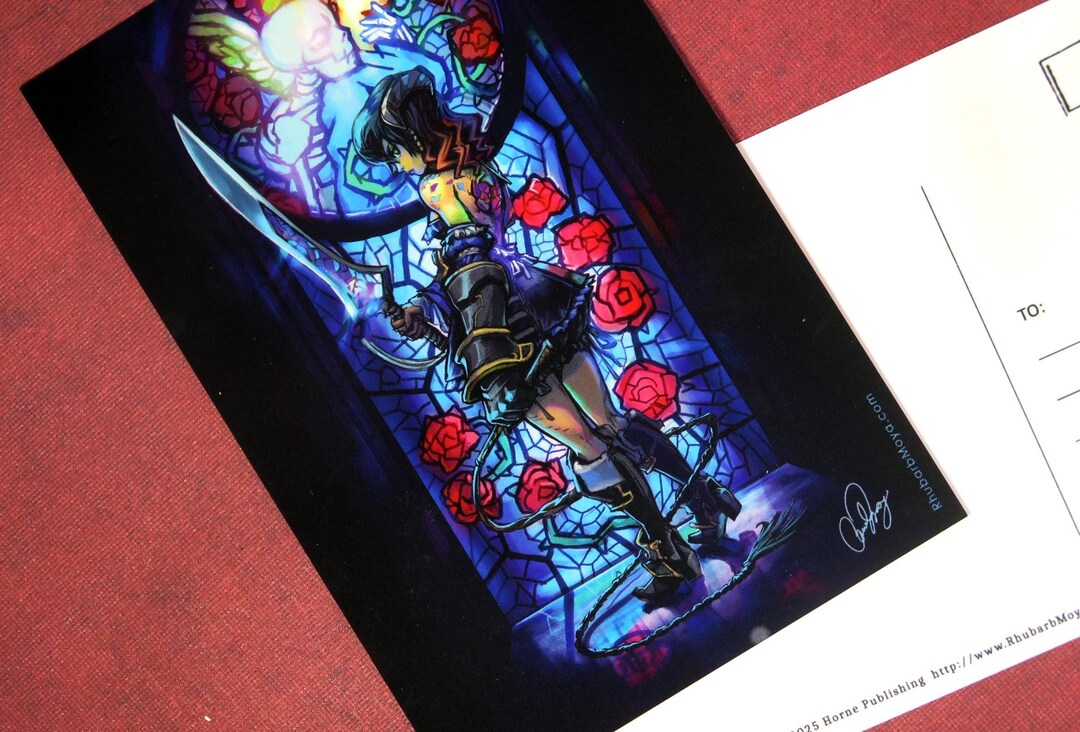 Blood Stained Post Card 4 X 6 - Etsy