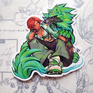 Giovanna & Rei Strive Sticker