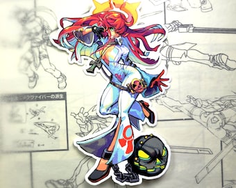 Jack-O Sticker! Hyper Energetic Marshal Fighter!