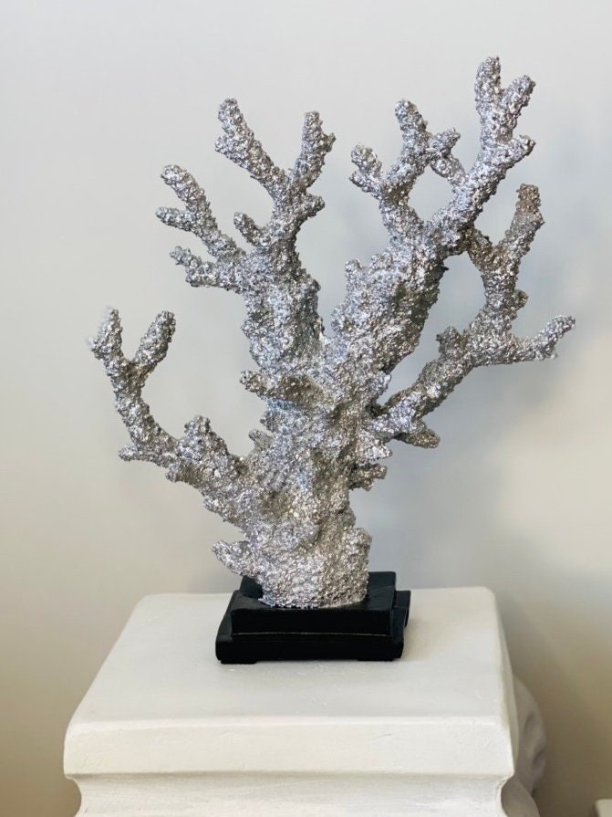 Sea Coral Statue Figurines Decorative Sea Shell Coral Reef - Etsy