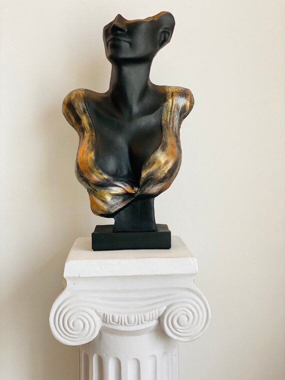 顔の彫刻女性の胸像セクシーな女性の体装飾品顔の彫刻ホーム 