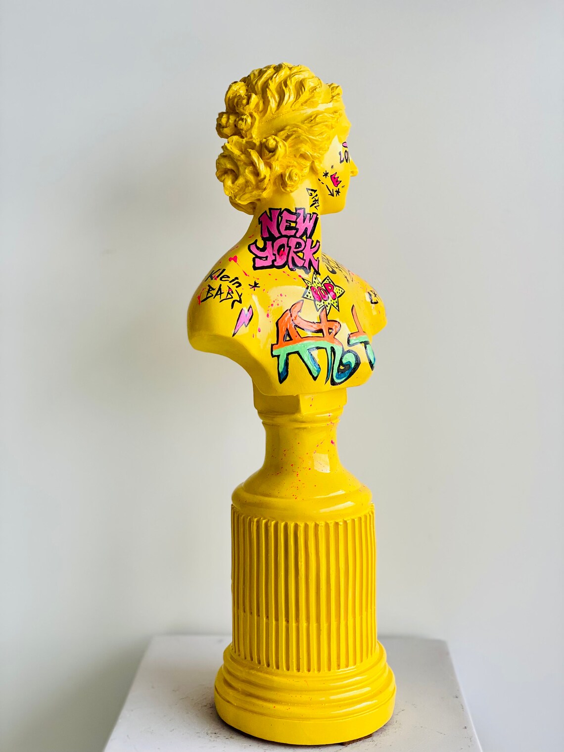 Pop Art Statue New York Art 17 Graffiti Art Graffiti Etsy