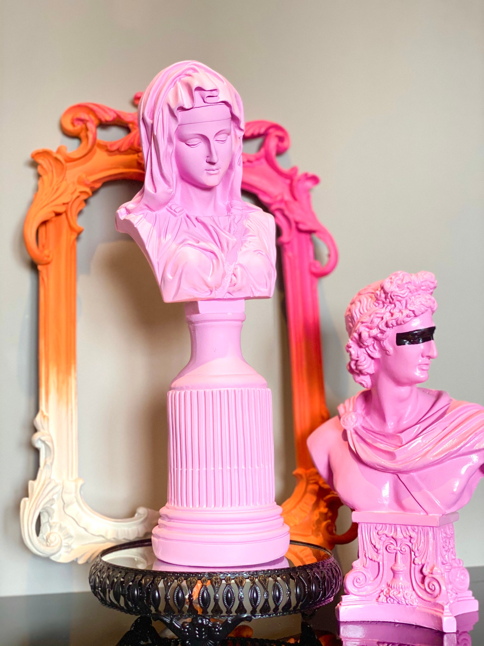 Pop Art Sculpture Greek Goddess Sculpture Pop Art Statue Etsy