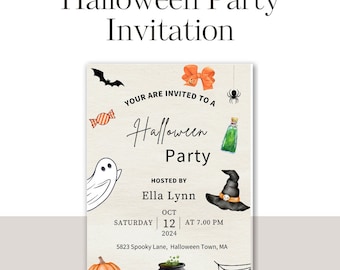 Halloween Party Invitation