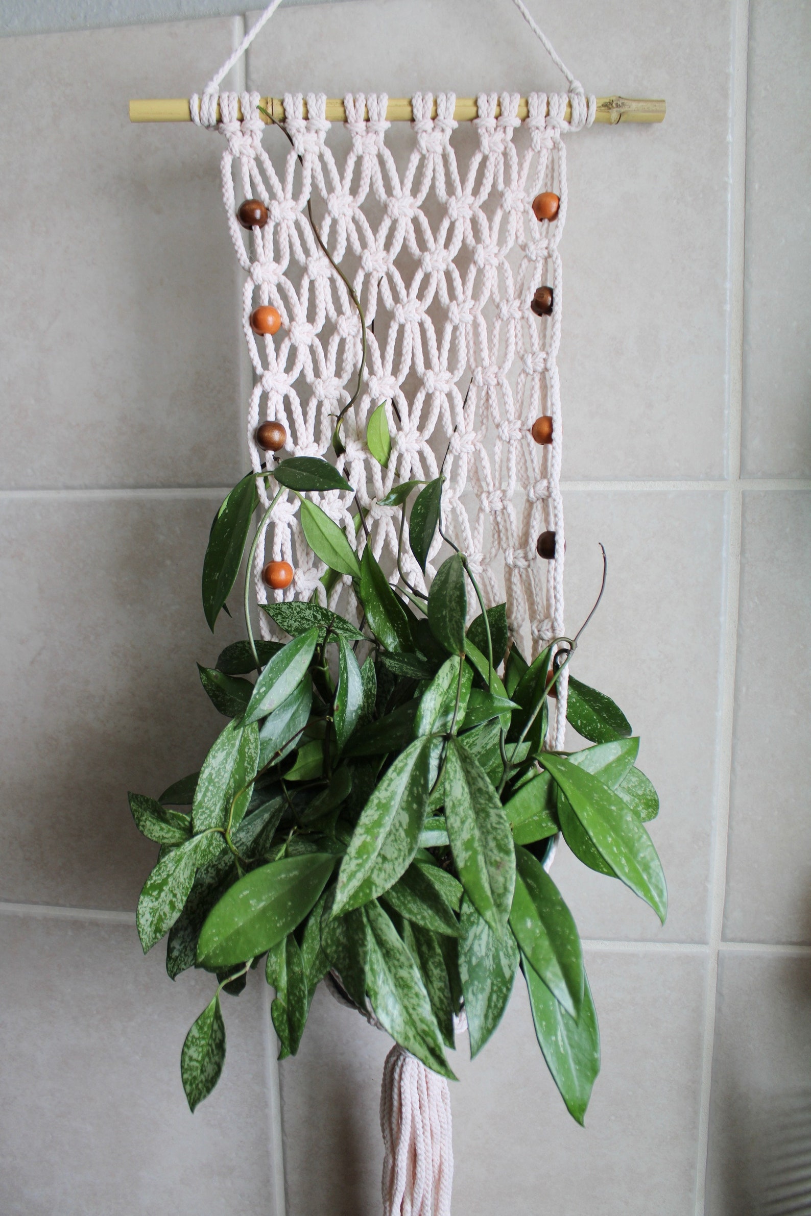 Macrame Trellis Plant Hanger Trellis Plant Hanger Macrame Etsy