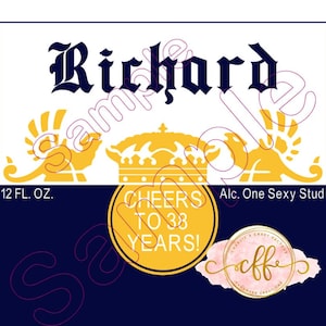 Custom Corona Beer Bottle Labels - All Occasions - Birthdays - Anniversaries - Weddings - Best Man - Groomsman- Gifts for Him - Cerveza