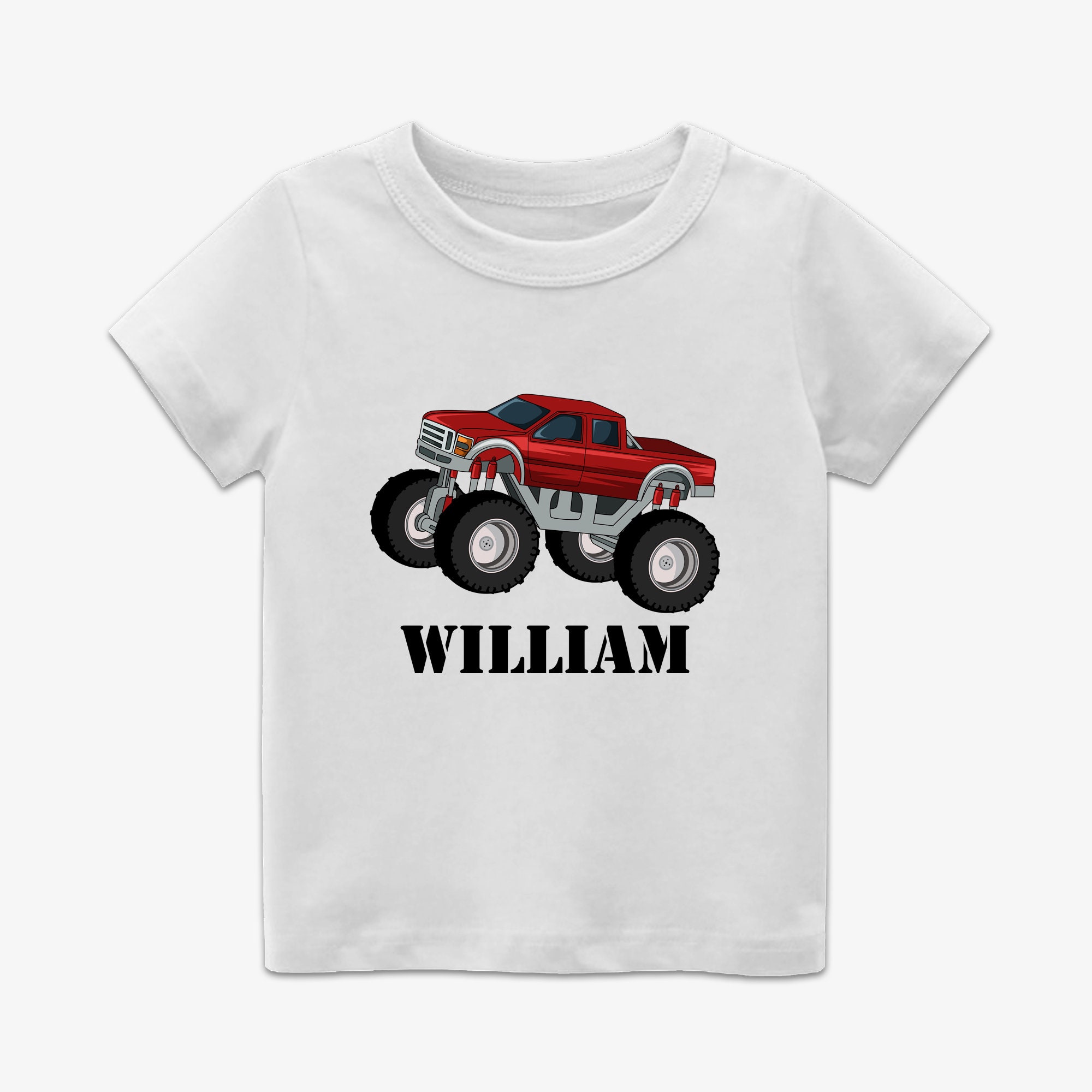 Monster Jam Shirt for Toddler Boys 
