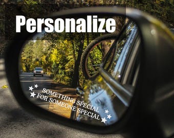 Custom car side mirror decal, side mirror sticker for car, side mirror decal, rear view mirror decal, Custom car decal, Custom car sticker